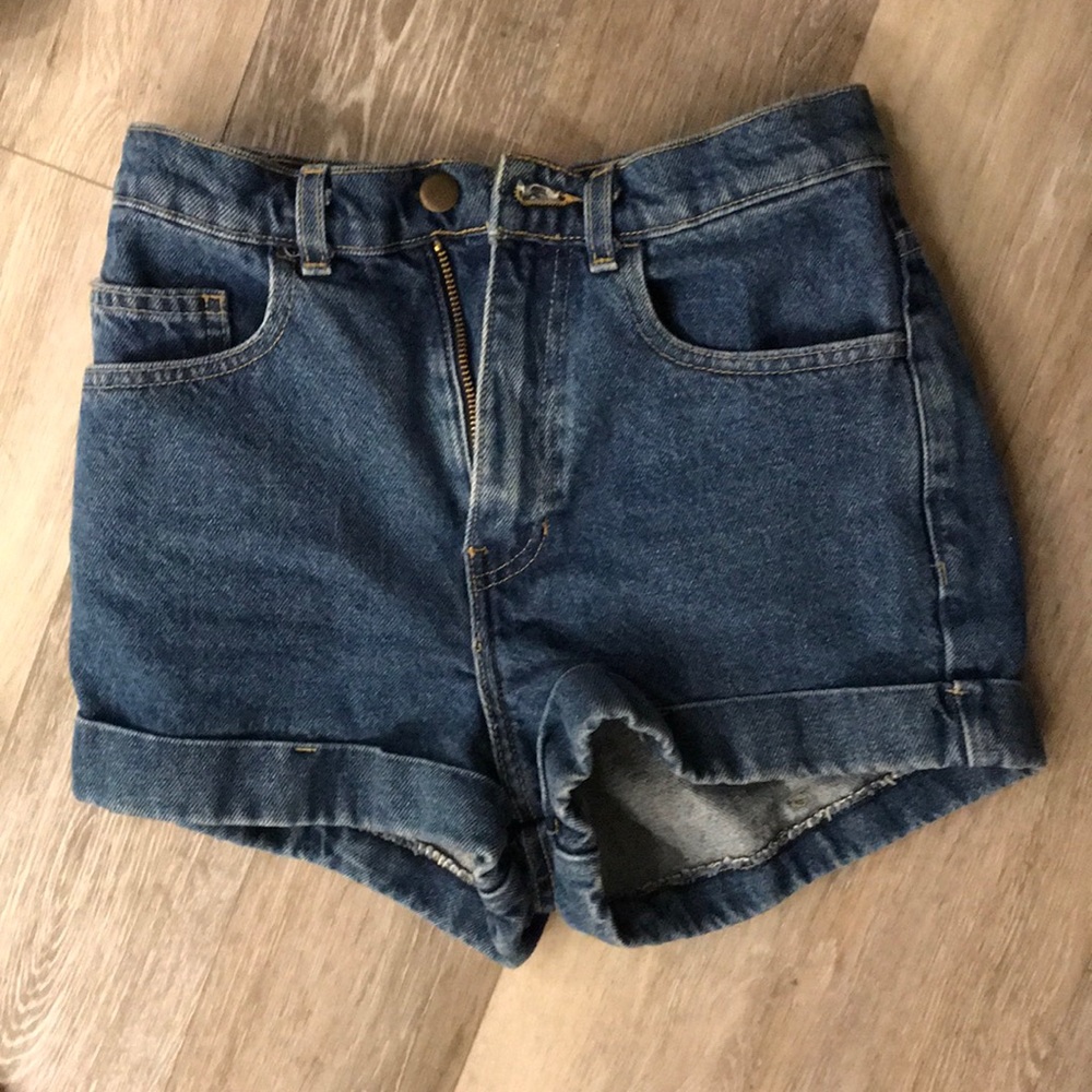 American Apparel mom shorts